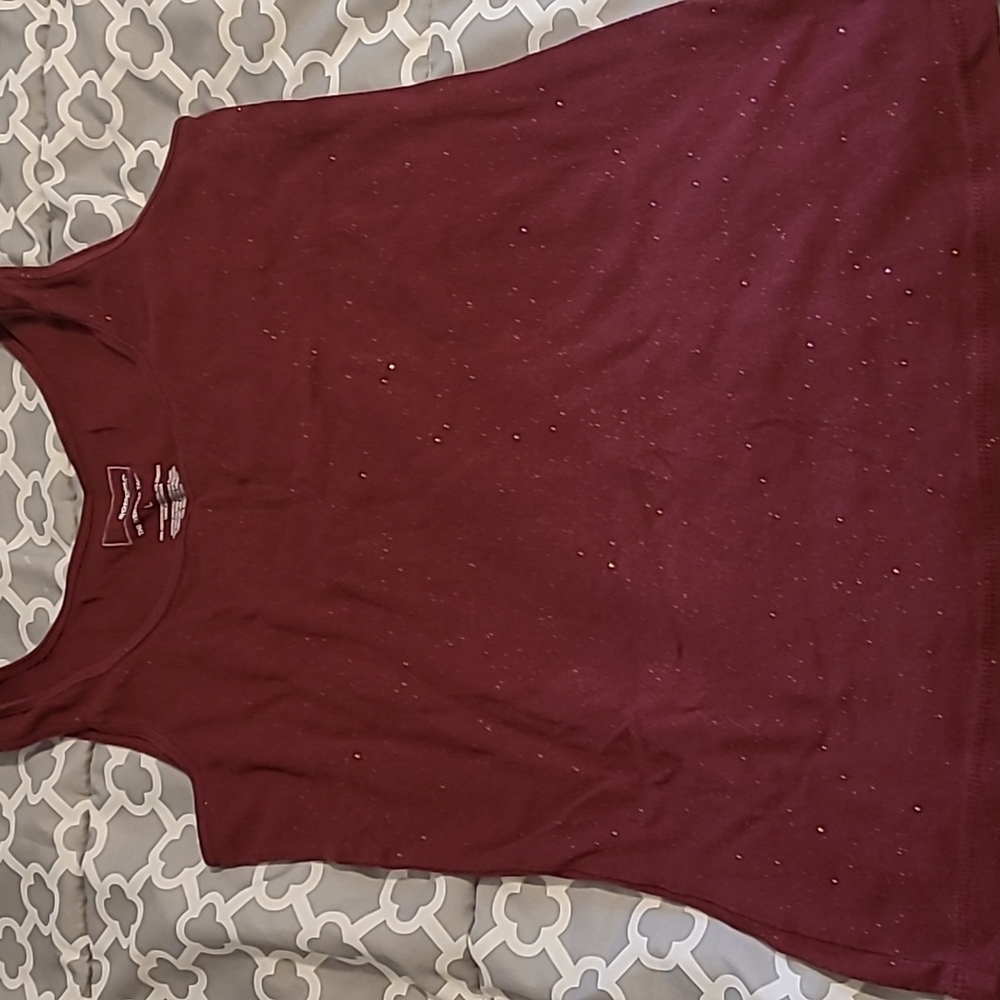 Glitter womens tank